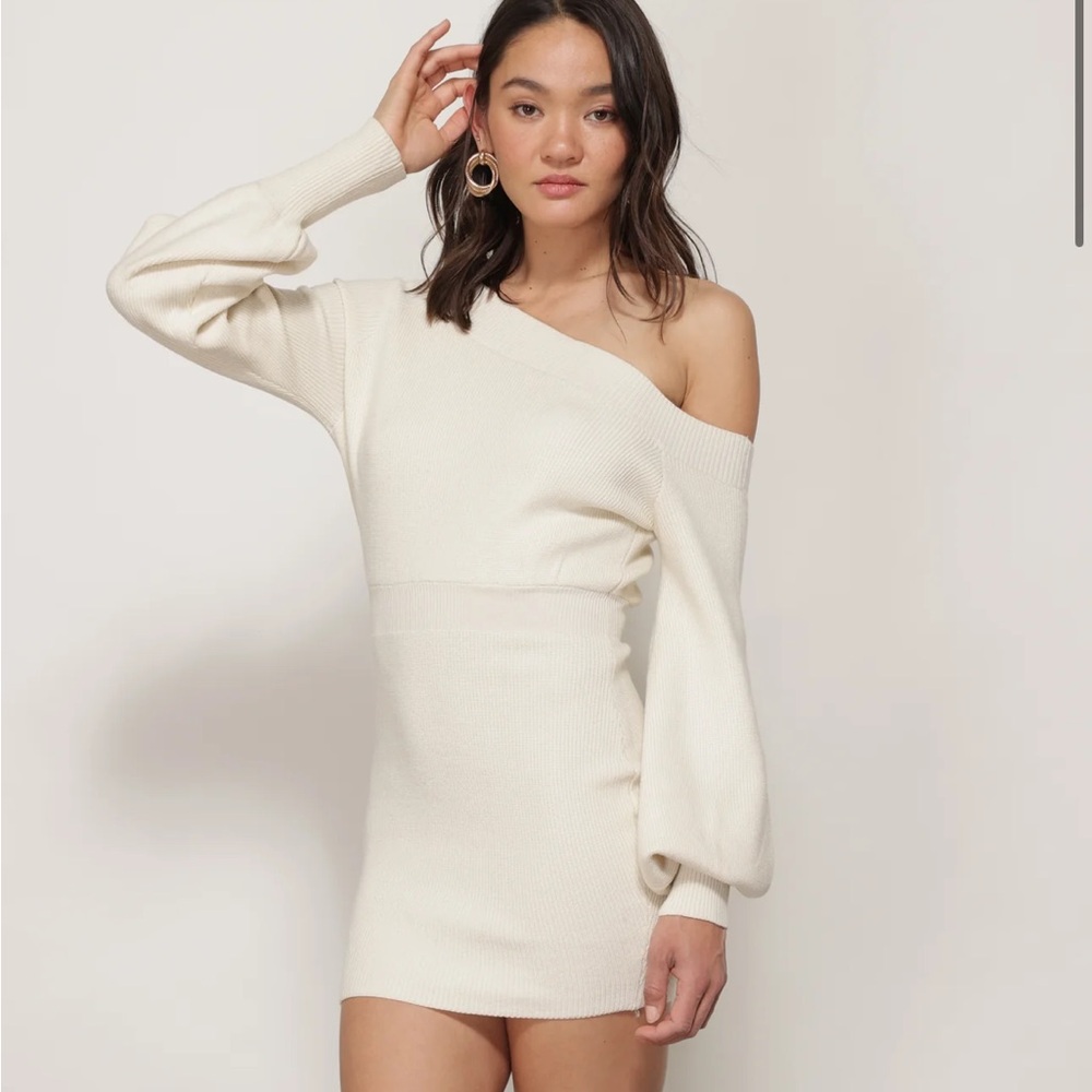 Line & Dot Rebecca Off The Shoulder Dress